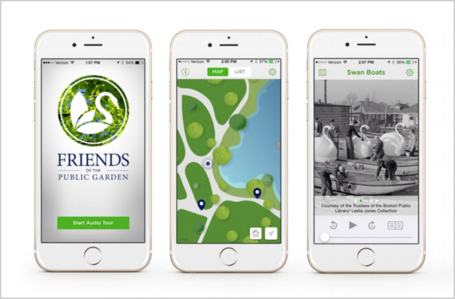 Boston Public Garden iBeacon Tour